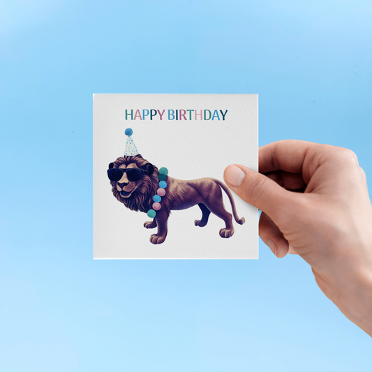 Safari greeting card