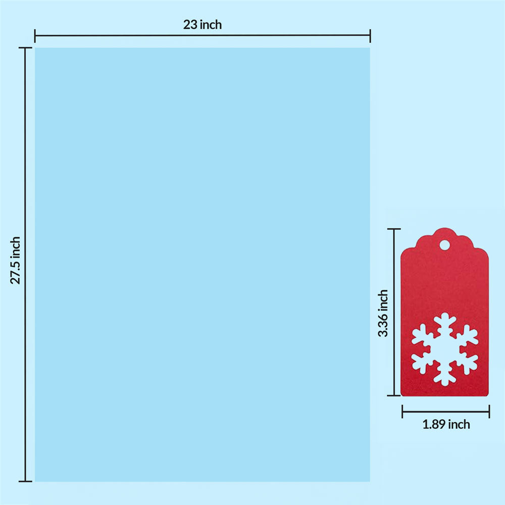 Evergreen holiday wrapping paper & gift tags (2 Sheets)