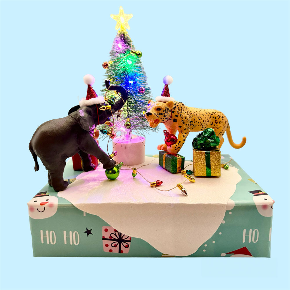 Jingle Safari Gift Wrapping Kit (interactive)